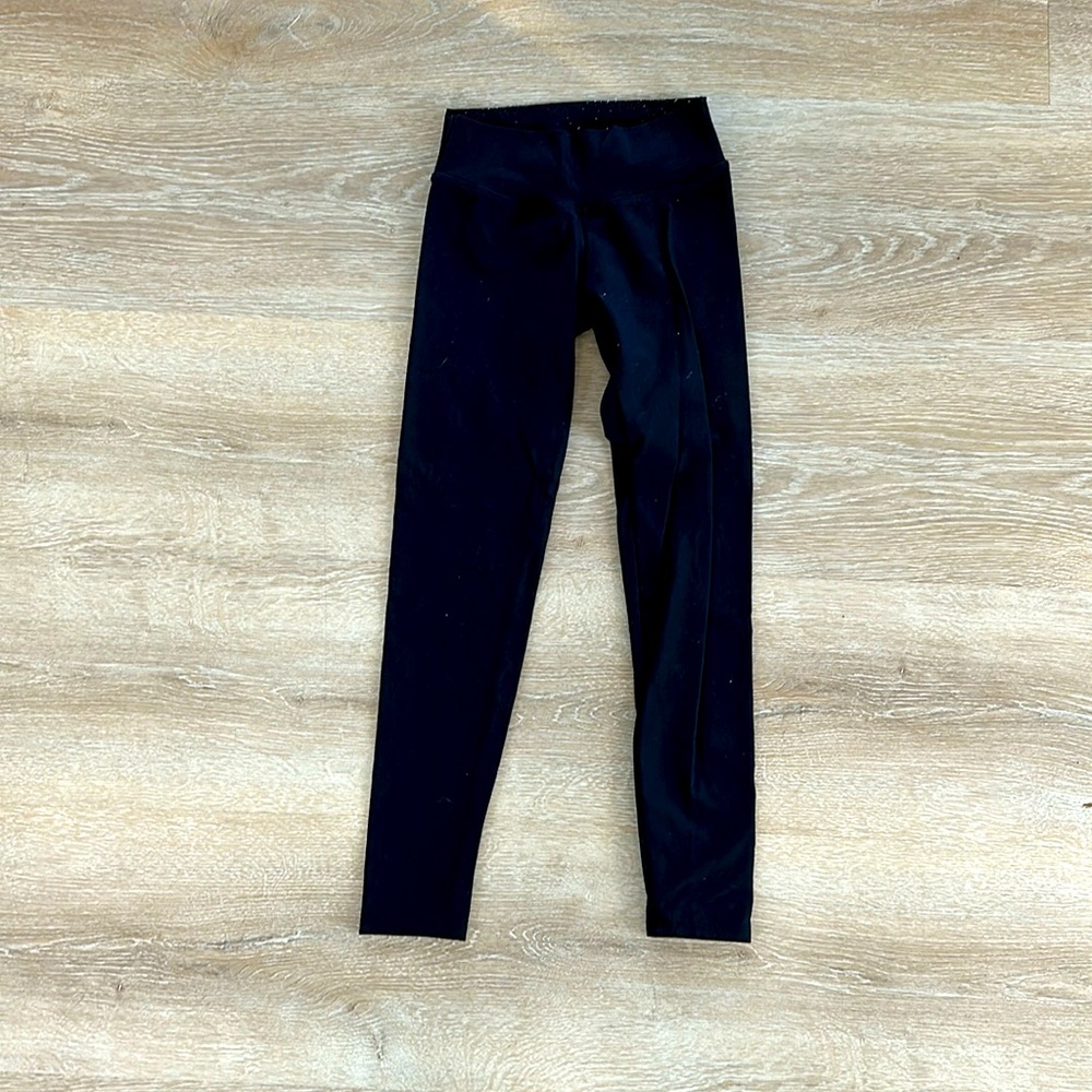 BLUEWATER  DANCEWEAR BLACK LEGGINGS CHILD M